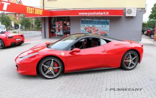 test drive Ferrari 458 Italia