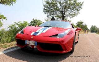 test drive Ferrari 458 Speciale