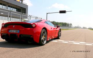 test drive Ferrari 458 Speciale