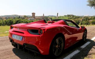 test drive Ferrari 488 Spider