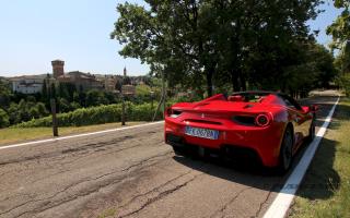 test drive Ferrari 488 Spider