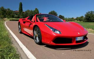 test drive Ferrari 488 Spider