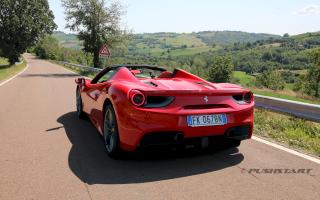 test drive Ferrari 488 Spider