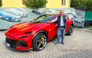 test drive Ferrari Purosangue