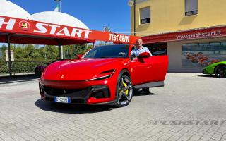 test drive Ferrari Purosangue