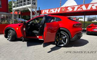 test drive Ferrari Purosangue