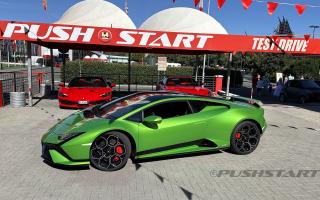 test drive Lamborghini Huracán Tecnica