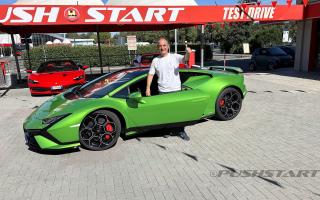 test drive Lamborghini Huracán Tecnica