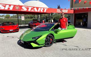 test drive Lamborghini Huracán Tecnica