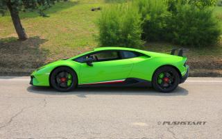 test drive Lamborghini Huracan Performante