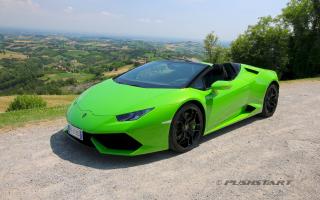 test drive Lamborghini Huracan Spyder