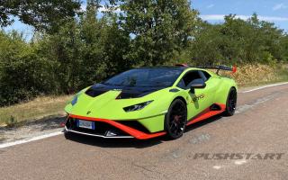 test drive Lamborghini Huracan STO