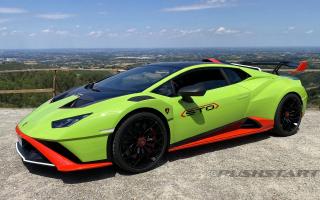 test drive Lamborghini Huracan STO