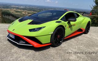 test drive Lamborghini Huracan STO