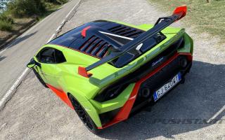 test drive Lamborghini Huracan STO