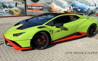 test drive Lamborghini Huracan STO